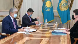 Тоқаев Есеп комитеті төрағасын қабылдады