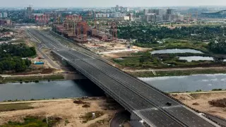 Нұр-Сұлтандағы жаңа көпірде автобус бағыты іске қосылды