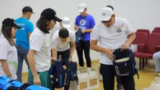 Он аймақтағы 12 мың балаға мектепке баруға көмек жасалмақ