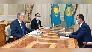Тоқаев Сенат төрағасы Әшімбаевты қабылдады