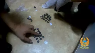 Алматыда синтетиканың ірі партиясы тәркіленді