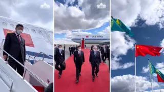 Си Цзиньпин мінген ұшақ елорда әуежайына қонды
