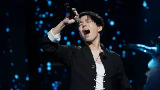 Димаш Құдайберген Головкин - "Канело" трилогиясында Қазақстанның Әнұранын орындайды