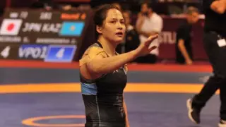 Жәмила Бақбергенова әлем чемпионатында күміс медаль алды