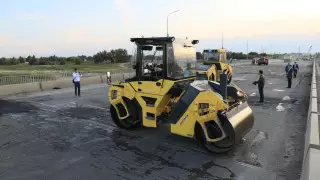 Ақтөбеде Елек өзені үстінен өтетін көпір ашылады