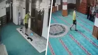 Ресейлік мас турист Түркияда мешітке балғамен кіріп, жұртты шошытты