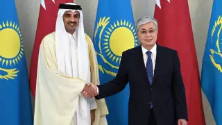 Тоқаев Қатар әмірімен шағын құрамда келіссөз жүргізді