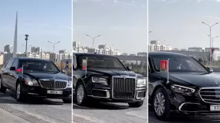 Әлиев, Путин және Лукашенко Астанада қандай көлікпен жүр?