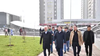 Шымкентте Рысқұлов-Қонаев жолайрық құрылысы ашылды