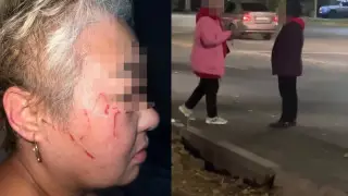 Алматыда жалға пәтер беретін әйелдер төбелесі видеоға түсіп қалды