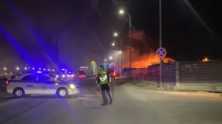 Ақтауда базардан өрт шықты