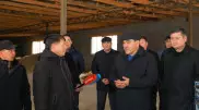 Облыс әкімі Шу ауданында пилоттық жобаның орындалу барысын тексерді