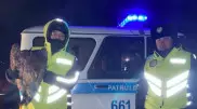 Павлодарлық полицейлер Қызыл кітапқа енген құсты құтқарды