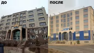 Алматыда қаңтар кезінде қираған Nur Otan-ның бұрынғы ғимараты қалпына келтірілді