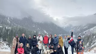 Алматы облысында курортты аймақтарға және табиғи парктерге ақпараттық тур өткізілді