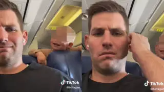 Жолаушы ұшақта өзіне маза бермеген сәбиге шағым білдірді