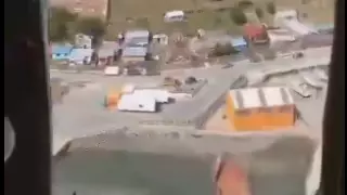 Оңтүстік Америкада жолаушылар ұшағы әуеге көтерілгенде есігі жұлынып кетті