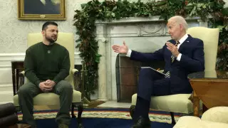 Зеленский АҚШ-қа барды: Америка мен Украина басшылары не туралы айтты?