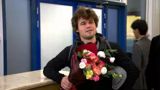 Шахматтан әлем чемпионы Магнус Карлсен Алматыға келді