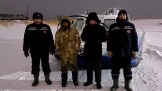 Қарағандылық құтқарушылар Жаңа жыл түні екі балықшы мен шопан құтқарылды