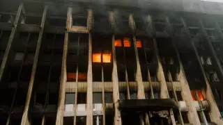 Қаңтар оқиғасы кезінде офицер тірідей өртеніп кетті - Бас прокуратура