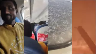 Непалдағы ұшақ апаты кезінде жолаушы тікелей эфирге шығып отырған