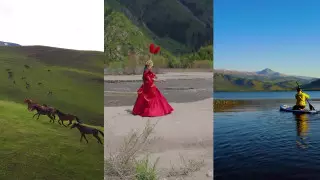 "Швейцариядан кем емес". Желіде Қазақстан табиғаты түсірілген видео таралып жатыр