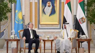 Тоқаев БАӘ Президенті шейх Мұхаммед бен Заид Әл Нахаянмен келіссөз жүргізді