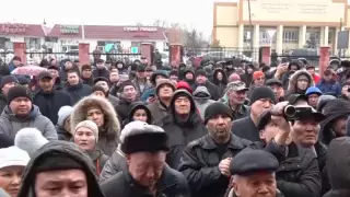 Шамалған тұрғындары газ бағасының өсуіне байланысты тағы наразылыққа шықты