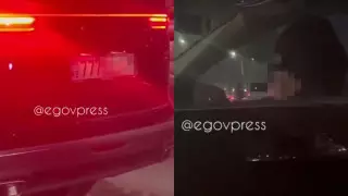 Астанада 777 нөмірлі көлікті тізгіндеген бала видеоға түсіп қалды