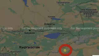 Алматыдан 279 шақырым жерде жер сілкінісі болды