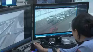 Қазақстанда камералар қауіпті жүргізуші келе жатқаны туралы ескертеді