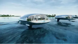 Тіршіліксіз аралда еш жерде жоқ футуристтік демалыс кешені ашылады