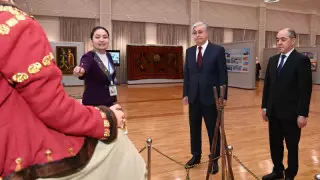 Мемлекет басшысы "Атамекен" өнер ордасына барды