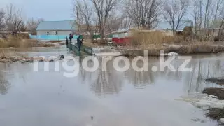 БҚО-дағы аудандарда су тасқынына байланысты төтенше жағдай жарияланды