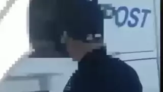 "Қазпошта" жүргізушісі көлікті масаң күйде айдаған