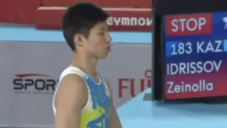 Қазақстандық гимнаст алғаш рет жасөспірімдер арасында әлем чемпионатының жүлдегері атанды