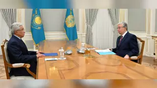 Тоқаев Тасмағамбетовті қабылдады