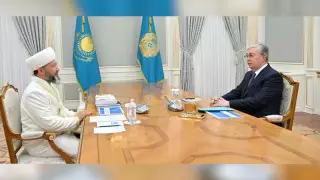 Тоқаев Ақордада бас мүфтиді қабылдады