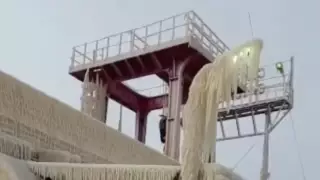 СҚО-дағы мұз қатқан су қоймасы Желі қолданушыларын таңғалдырды