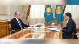 Тоқаев Алматы қаласының әкімі Ерболат Досаевты қабылдады