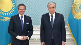 Президент Атом энергиясы жөніндегі халықаралық агенттіктің Бас директорын қабылдады