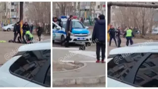 Екібастұзда ер мен әйел полицейлерге бағынбай, қарсылық көрсеткен