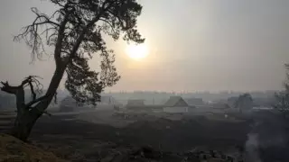 Ресейдегі өрттен Қазақстанның солтүстігінде ауа ластанды