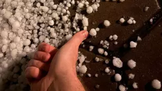 Алматы мен Алматы облысында бұршақ жауды