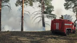 Абай облысындағы орман өрті сөндіріліп, тұрғындар үйіне оралып жатыр