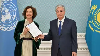 Тоқаевқа Бурабай мен Марқакөлді резерваттар қатарына қосу туралы сертификаттар табысталды