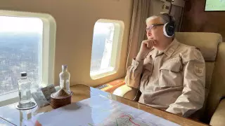 Тоқаев Абай облысында өртенген орман алқабын тікұшақпен аралап көрді