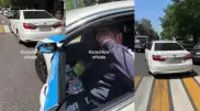 Алматыда полицейлердің "бәріне рұқсаты бар" көлікке қатысты әрекеті: қызметтік тергеу басталды