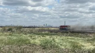 Астана іргесінде өрт үшінші күн қатарынан сөндіріліп жатыр